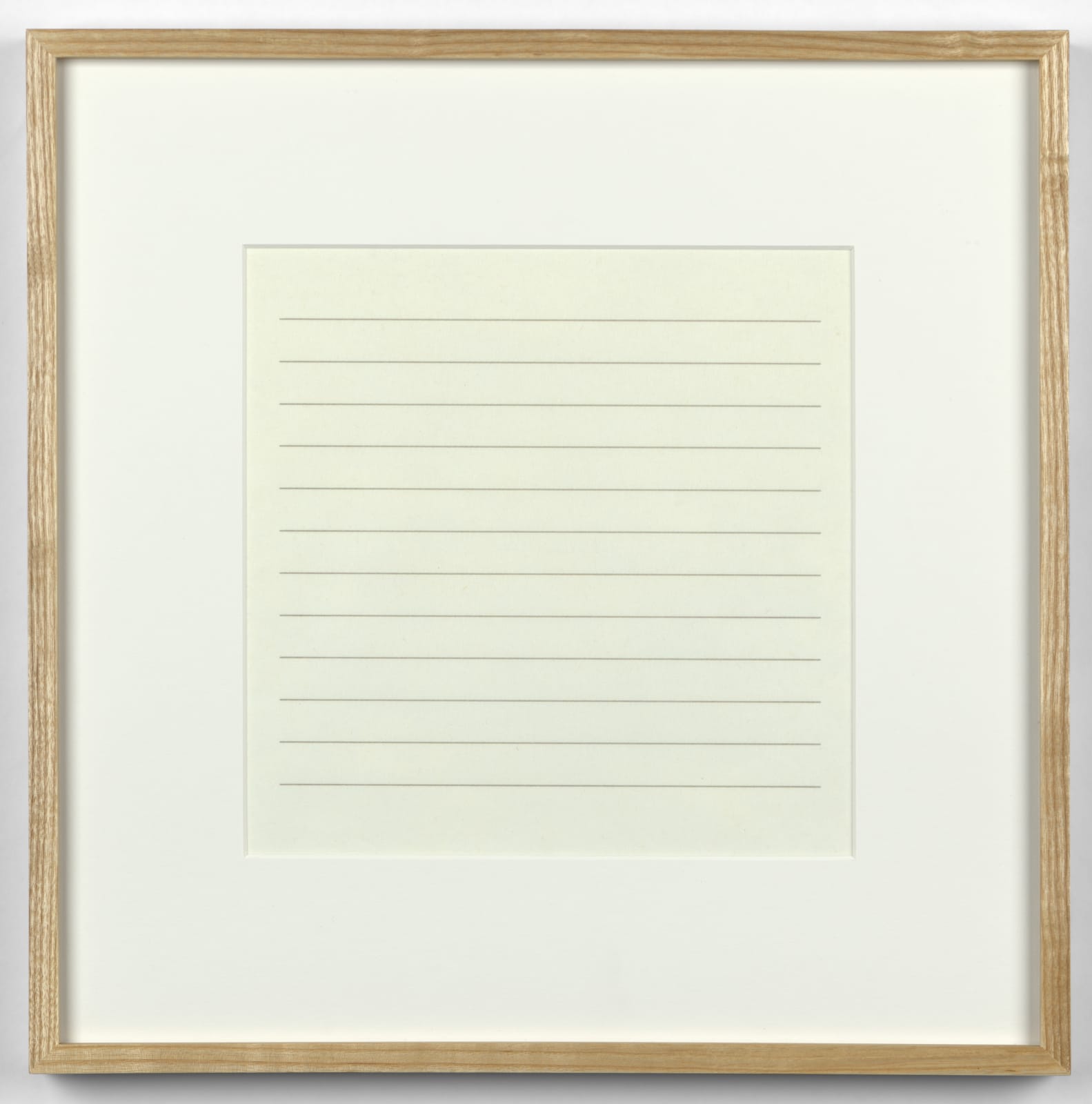 Agnes Martin, Untitled (On a Clear Day) #15, 1973