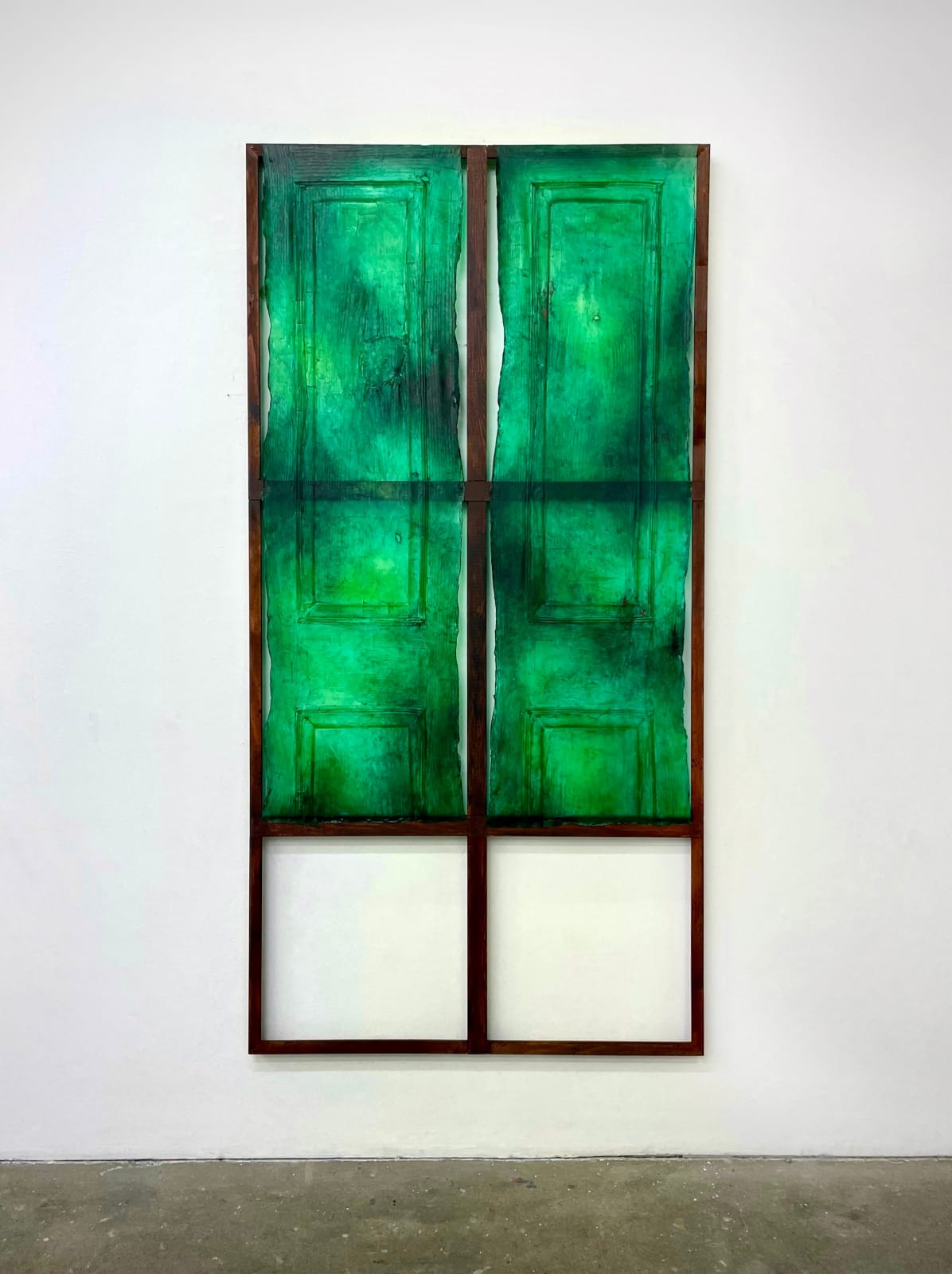 KV Duong, Untitled (Nation Green) no. 1, 2024