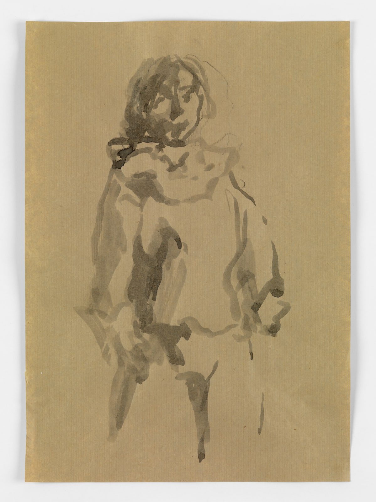 Liorah Tchiprout, In between, there are doors II (study after Watteau), 2025