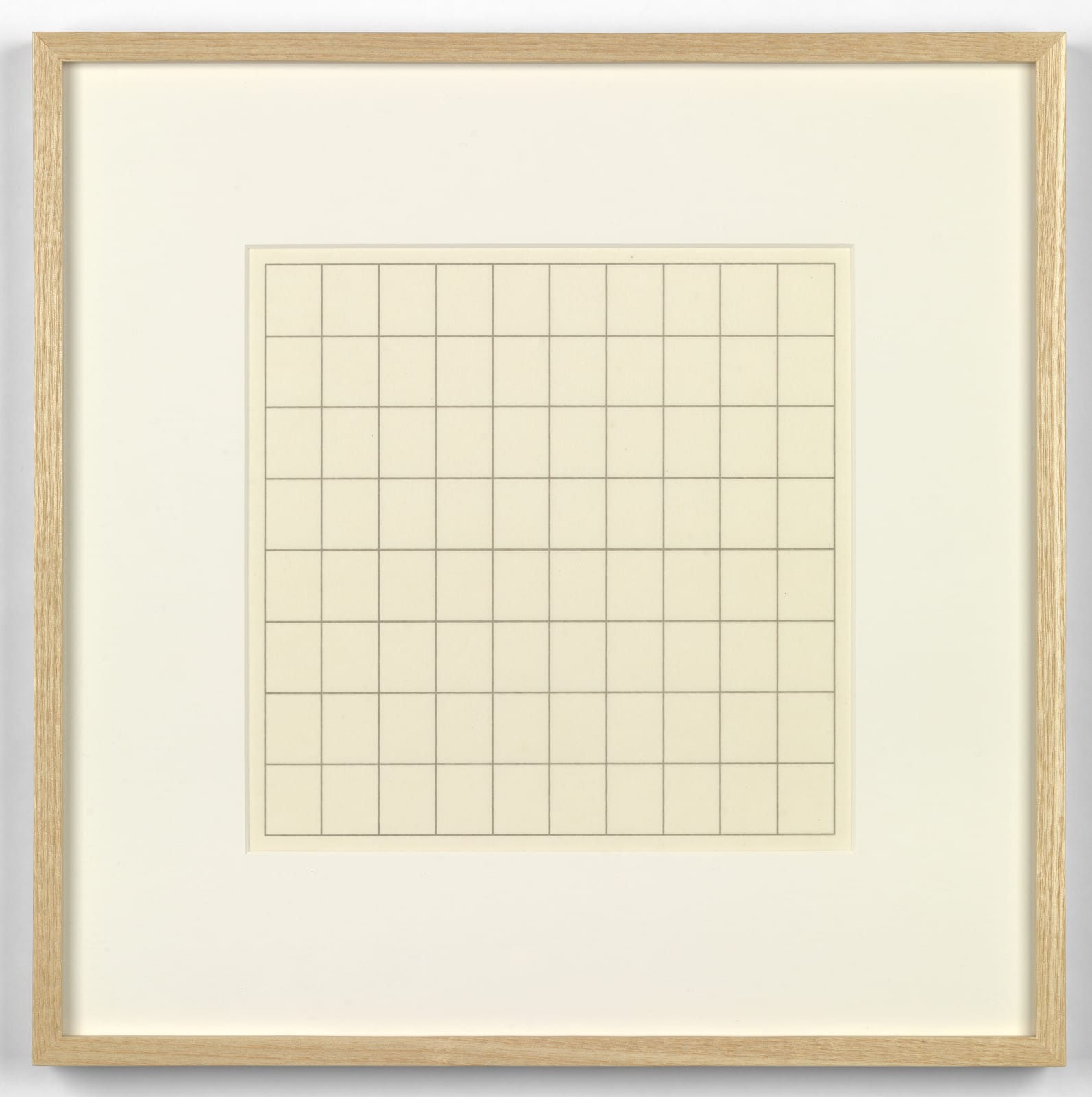 Agnes Martin, Untitled (On a Clear Day) #1, 1973