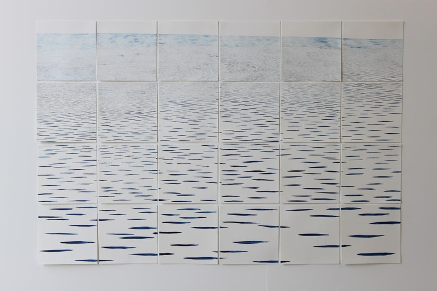 Tania Kovats, Sea Mark (Blue), 2013