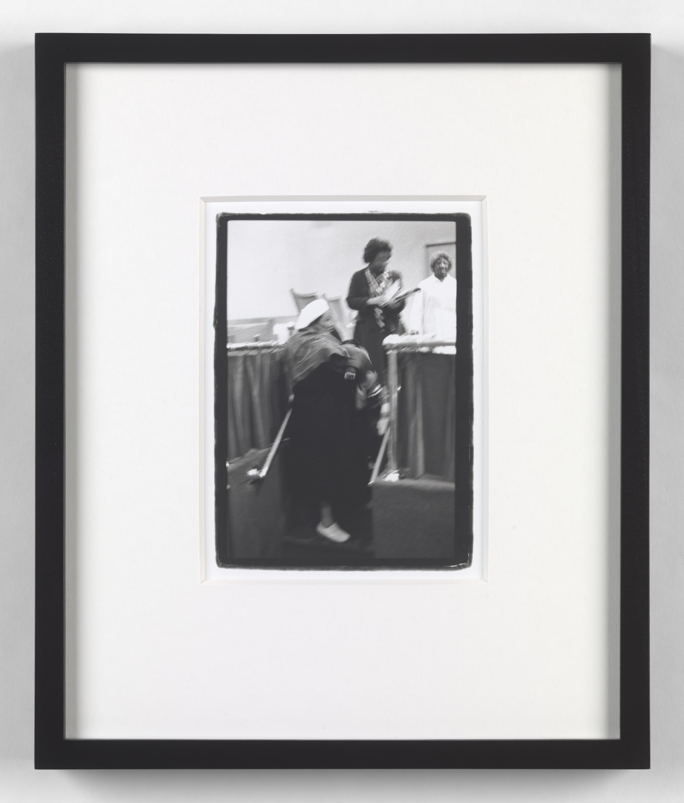 Ming Smith, Grandmother and Child in Church (Invisible Man series), 1991