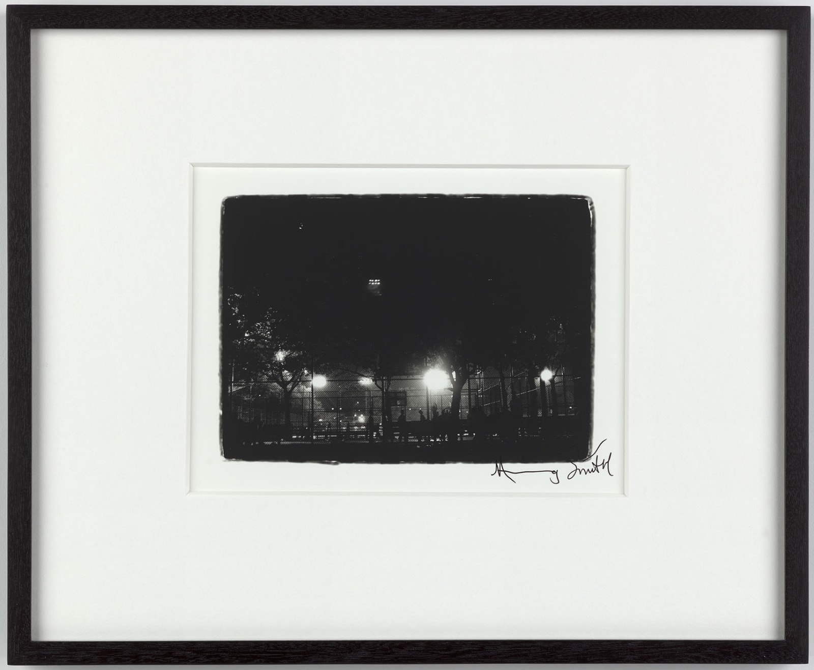 Ming Smith, Basketball Court (Invisible Man series), 1988-91
