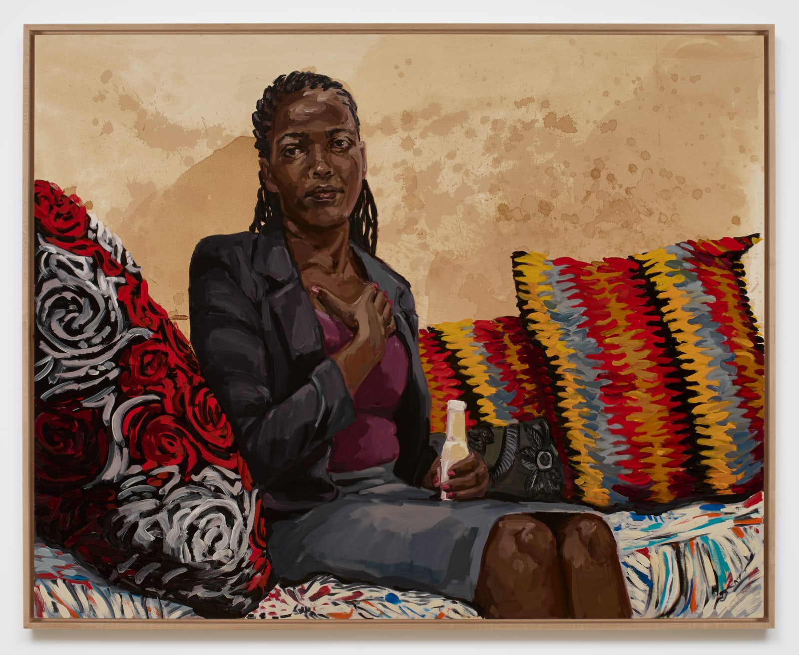 Wangari Mathenge, A Day of Rest (Kemunto), 2023