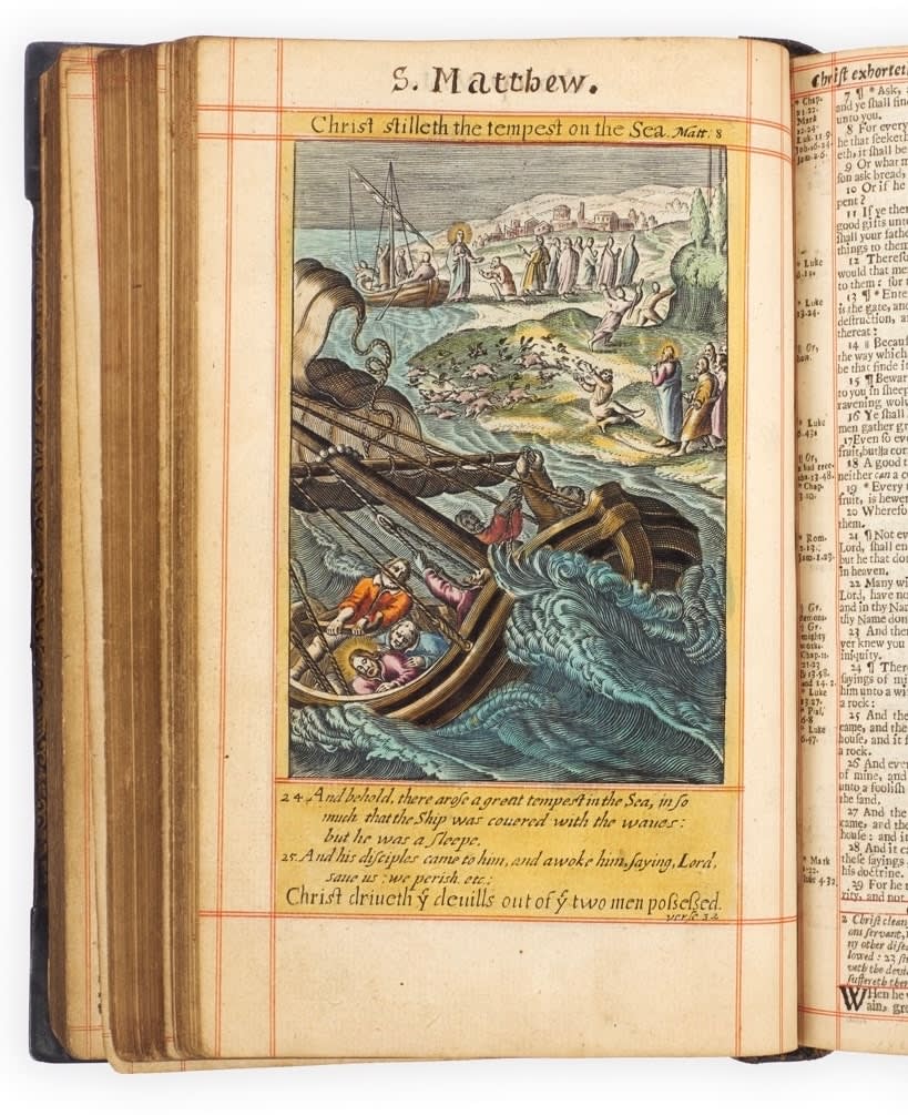 [Bible], The Holy Bible containing the Old Testament and the New, newly translated out of the original Tongues, 1660. London. Henry Hills and John Field.