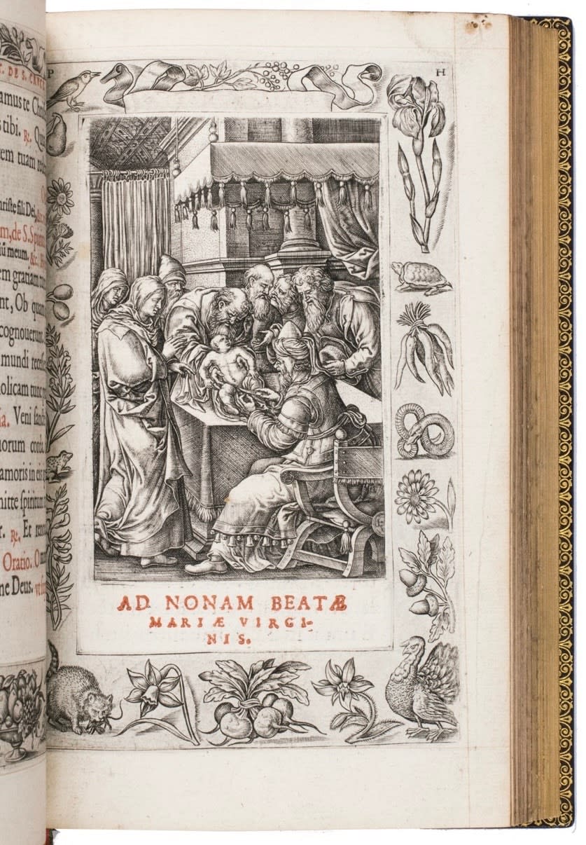 [Book of Hours, Use of Rome], Horae beatissimae Virginis Mariae, ad usum Romanum repurgatissima, 1570. Antwerp. Christopher Plantin.