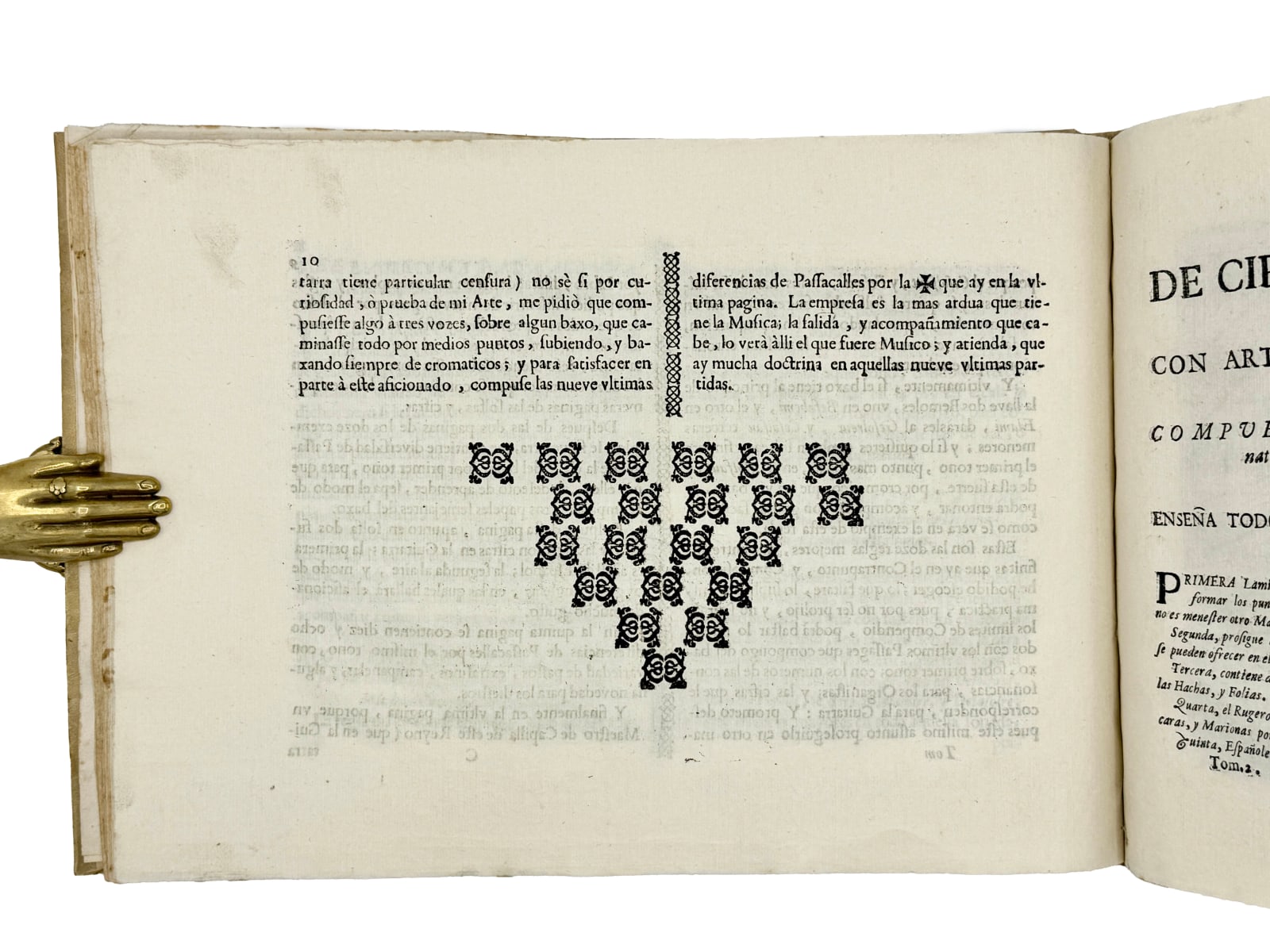 Sanz, Gaspar Francisco, Instruccion de musica sobre la Guitarra Española, y metodo de sus primeros rudimentos hasta tañerla con destreza, 1697. Zaragoza. Herederos de Diego Dormer.