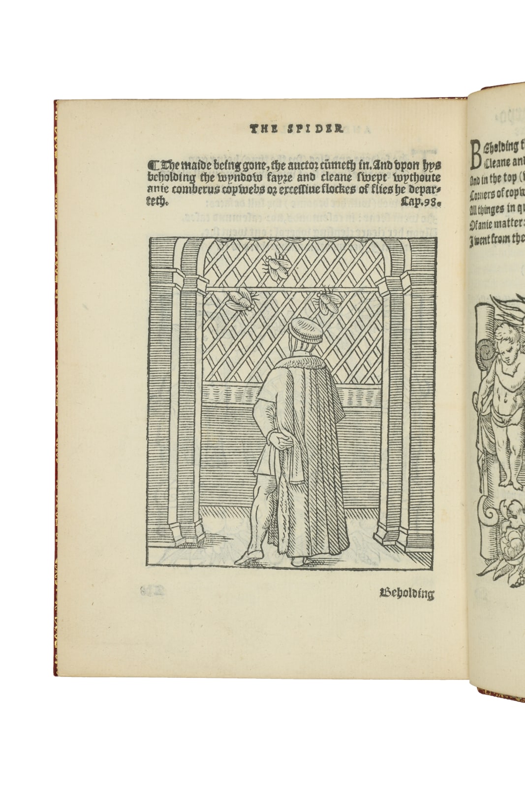 Heywood, John (1497? - 1578?), The Spider and the Flie. A parable of the Spider and the Flie, 1556. London. Flete Streete by Thomas Povvell.