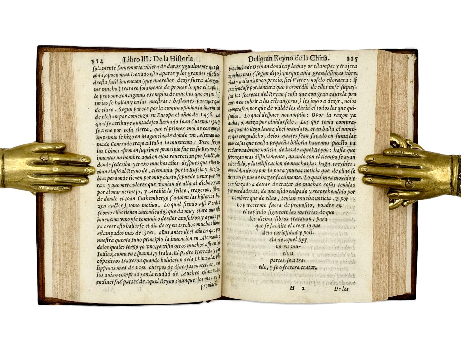 Gonzalez de Mendoza, Juan, Historia de las Cosas Mas Notables, Ritos y Costumbres, del gan Reyno dela China... con un Itinerario del nuevo Mundo, 1585. Rome. Vincentio Accolti.