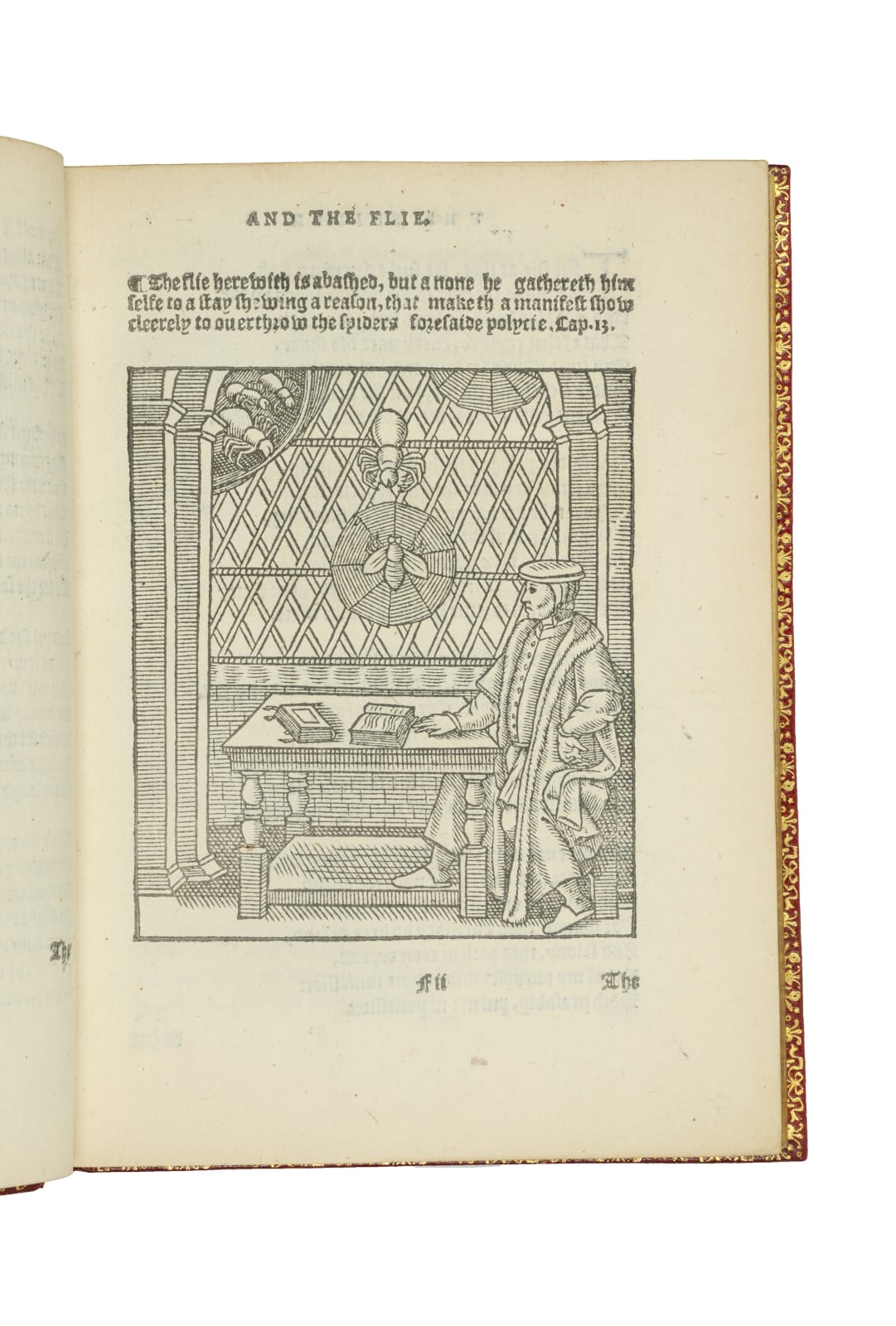Heywood, John (1497? - 1578?), The Spider and the Flie. A parable of the Spider and the Flie, 1556. London. Flete Streete by Thomas Povvell.