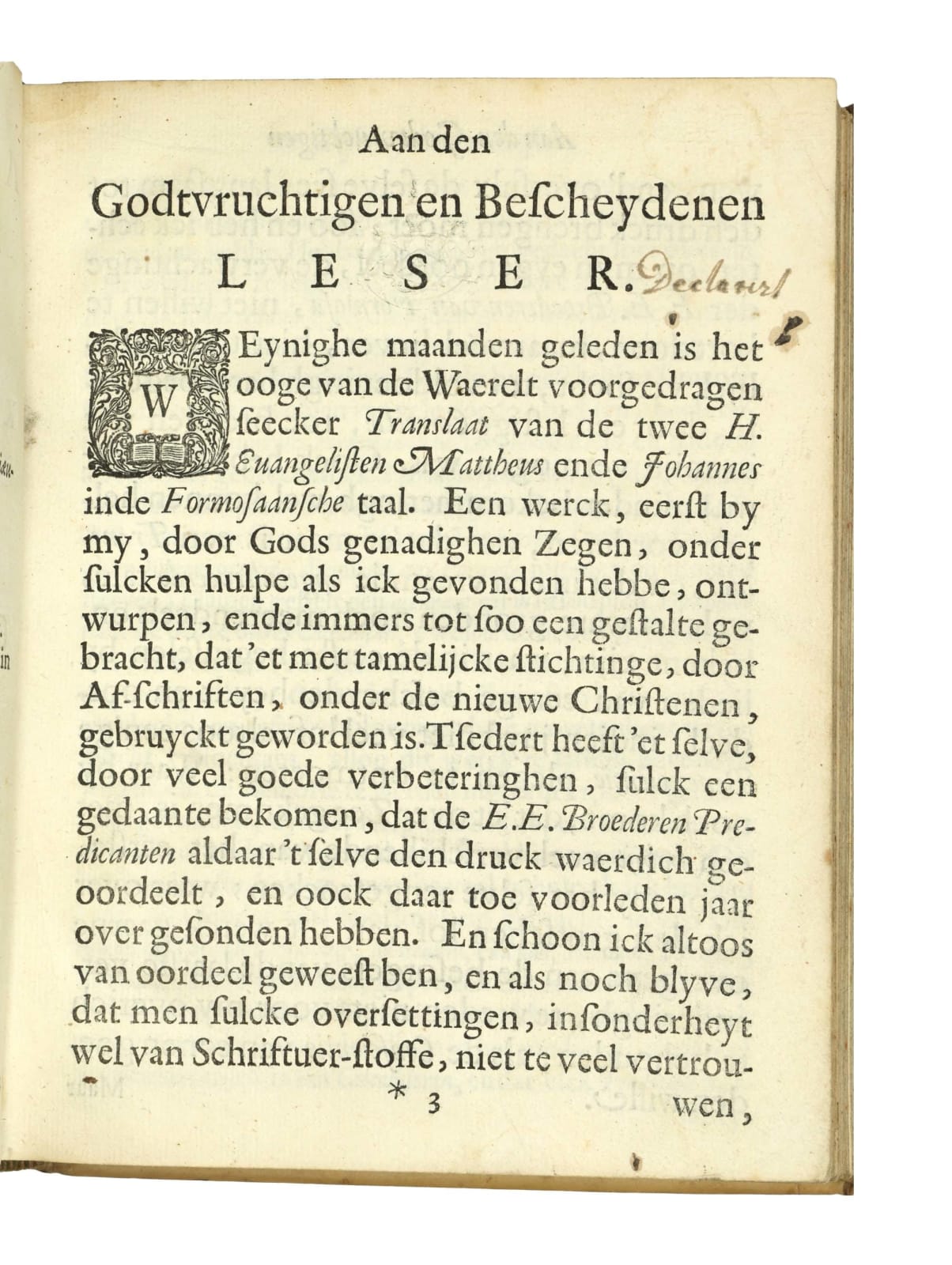 Gravius, Daniel, Patar ki tna-msing-an ki Christang, ka tauki-papatar-en-ato tmæu'ug tou sou, ka makka Si-deia. Ofte, 't formulier des Christendoms, met de verklaringen van dien, inde Sideis-Formosaansche tale, 1662. Amsterdam. Michiel Hartogh.