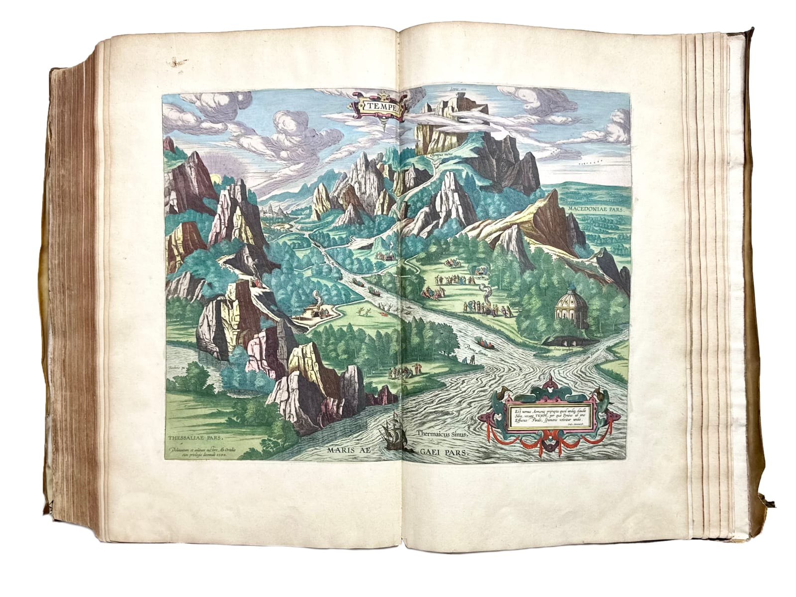 Ortelius, Abraham, Theatrum Orbis Terrarum [with:] Parergon, Sive Veteris Geographiae Aliquot Tabulae [and:] Nomenclator, 1609. Antwerp.