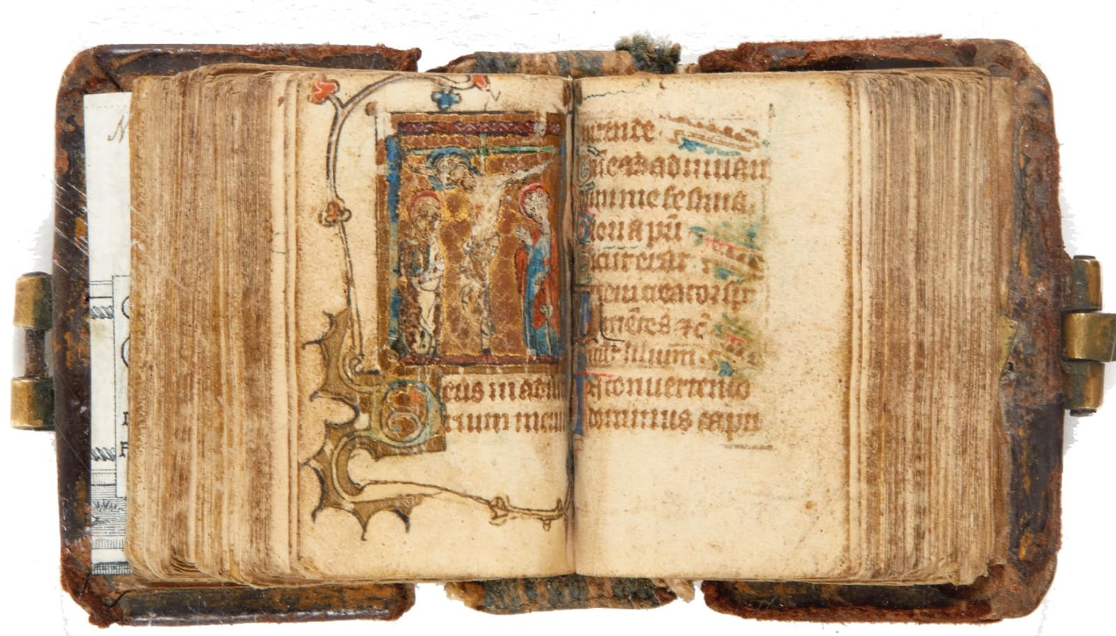 [Medieval miniature illuminated manuscript on vellum], Book of Hours for the use of Paris, France, probably Paris, ca. 1325.