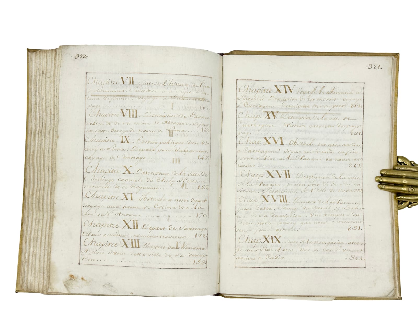 Quesnel, Jean, Relation d’un voyage à l’Amérique Méridionale fait pendant les années 1759, 1760, 1761, 1762, 1763, et 1764 par Jean Quesnel et redigée au Port Ste. Marie [i.e., Puerto de Santa Maria, Andalusia] l’année 1765, 1765. [Puerto de Santa Maria, Andalusia].