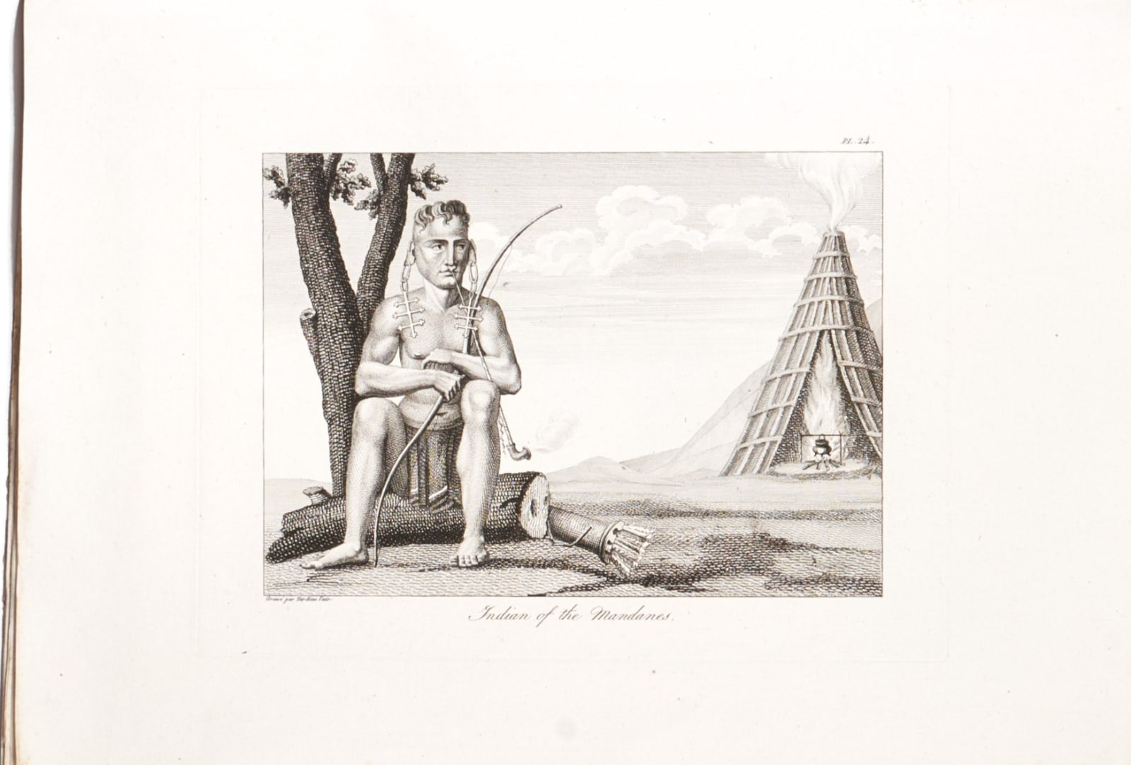 Collot, Georges Henri Victor, Voyage dans l'Amerique septentrionale, 1826. Paris.