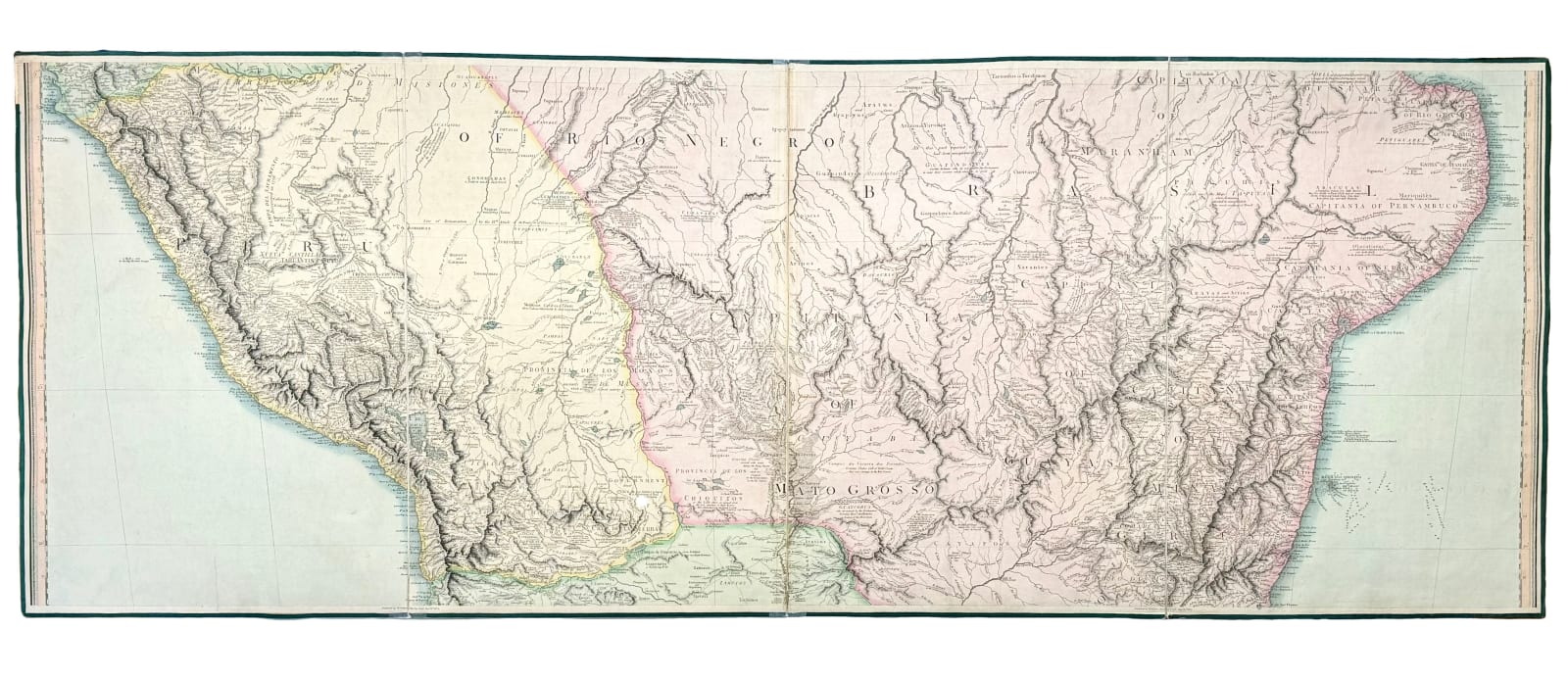 Rochette, Louis Stanislas D’Arcy de la, Colombia Prima or South America, In which it has been attempted to delineate the Extent of our Knowledge of that Continent William Faden Geographer to his Majesty and to His Royal Highness the Prince of Wales, London, 4th June 1807.