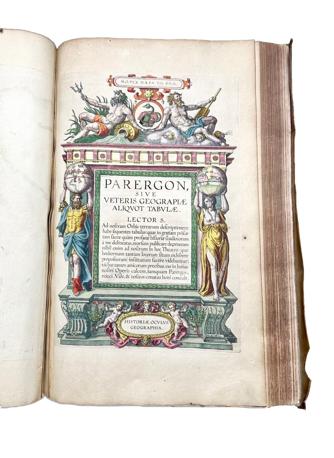 Ortelius, Abraham, Theatrum Orbis Terrarum [with:] Parergon, Sive Veteris Geographiae Aliquot Tabulae [and:] Nomenclator, 1609. Antwerp.