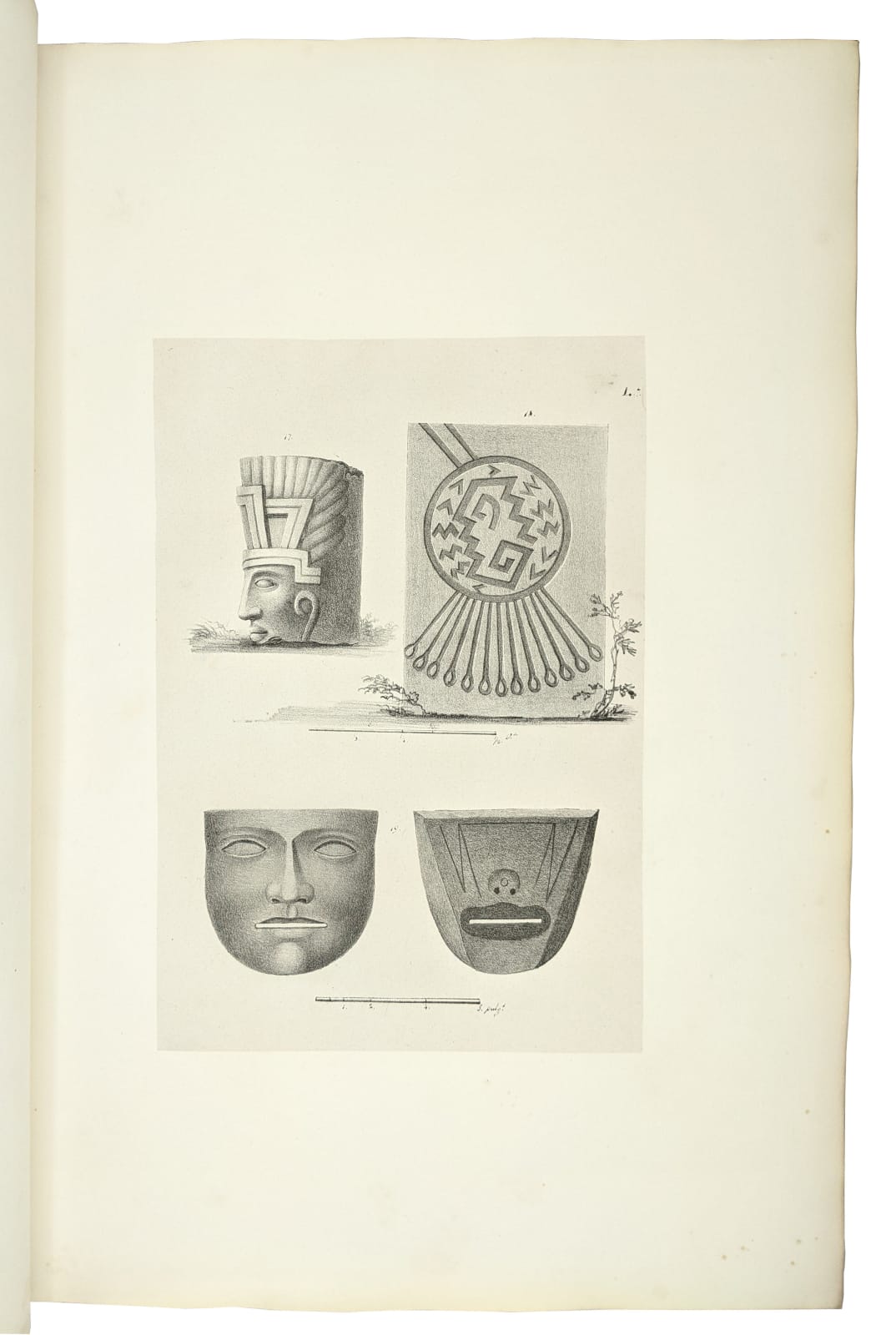 Kingsborough, Edward King, Viscount., Antiquities of Mexico comprising facsimiles of ancient Mexican paintings and hieroglyphics., London: A. Aglio, 1830 [vols I-V]; Robert Havell, Colnaghi Son and Co., 1831 [vols VI-VII]; andHenry G. Bohn, 1848 [vols VIII-IX].