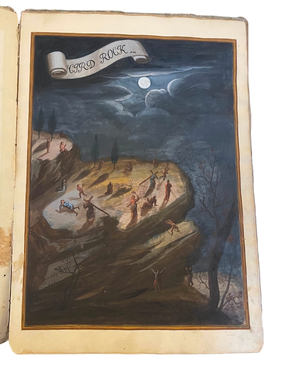 [Art] [English drawings] [Merswin, Rulman], A Representation of the Nine Rocks, S.a. [second half of the 18th century?]. [England].