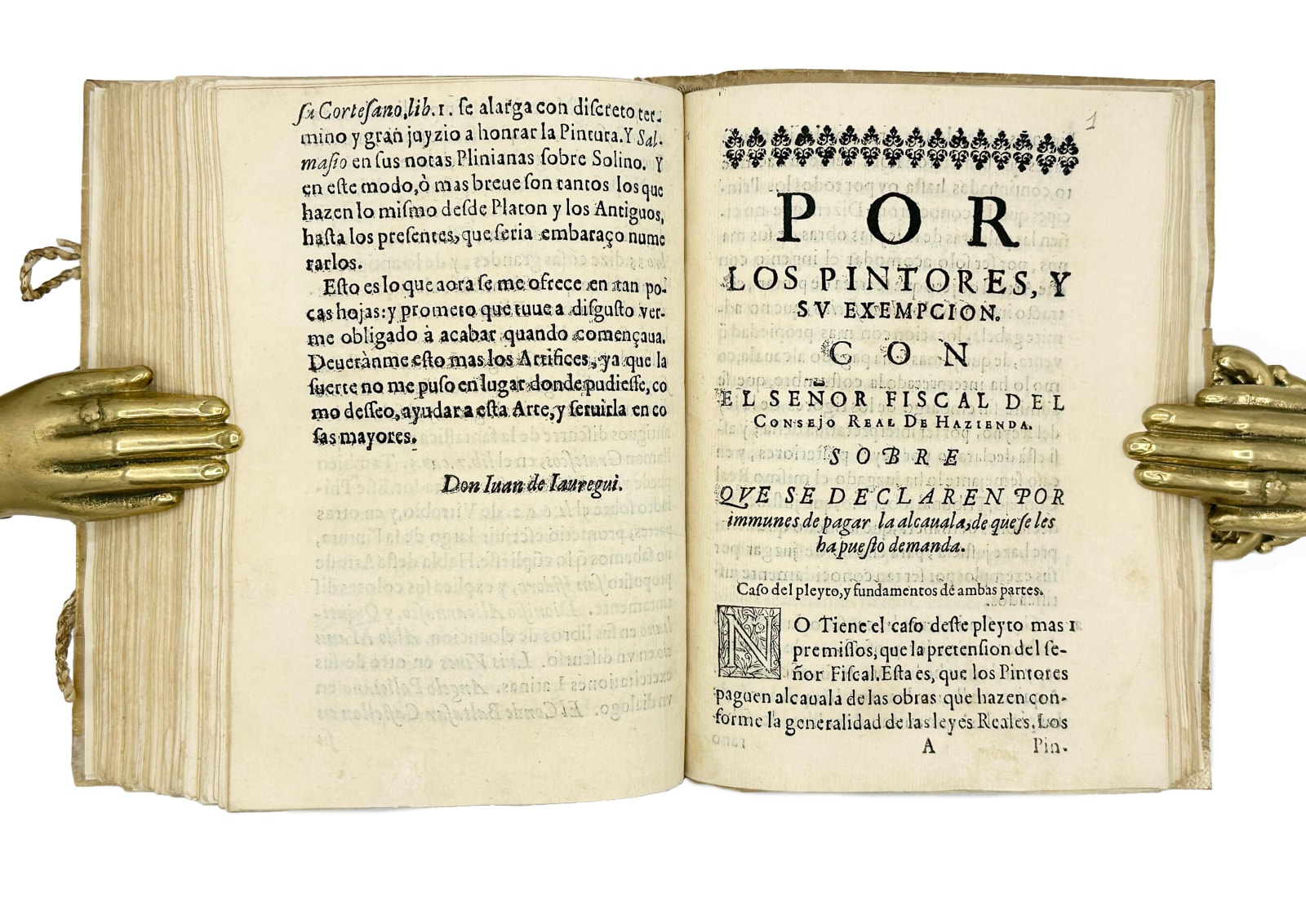 [Art] Carducho, Vincencio, Dialogo de la Pintura, su defensa, origen, essencia, definicion, modos y diferencias, al gran monarcha de las españas y nuevo mundo Don Felipe IIII por ... de la ilustre academia de la nobilissima ciudad de Florencia y pintor de su magestad catolica. Siguese a los dialogos informaciones y pareceres en fabor del arte, escritas por varones insignes en todas letras, 1633 [colophon 1634]. Madrid. Francisco Martinez.