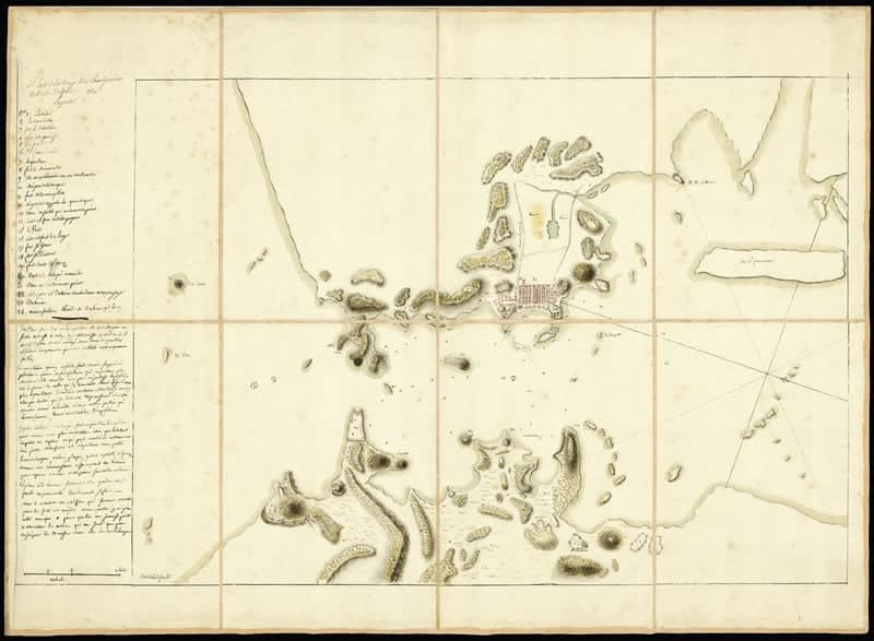 Breteuil, Louis Charles Auguste le Tonnelier, baron de Breteuil, baron de Preuilly., Vüe de Rio de Janeiro [together with] Plan de la Baye de Rio Janeiro et de ses Deffense., 1757