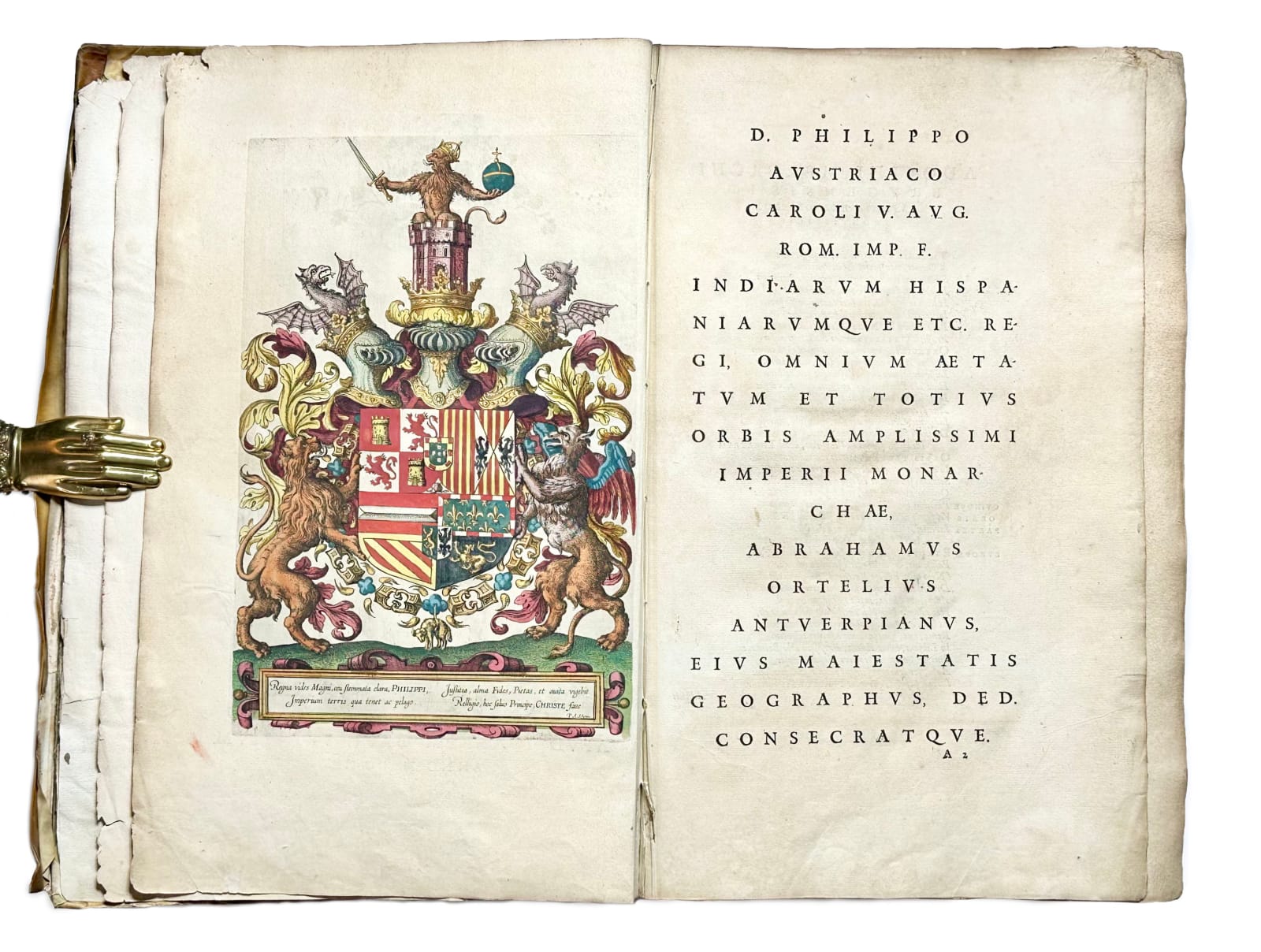 Ortelius, Abraham, Theatrum Orbis Terrarum [with:] Parergon, Sive Veteris Geographiae Aliquot Tabulae [and:] Nomenclator, 1609. Antwerp.