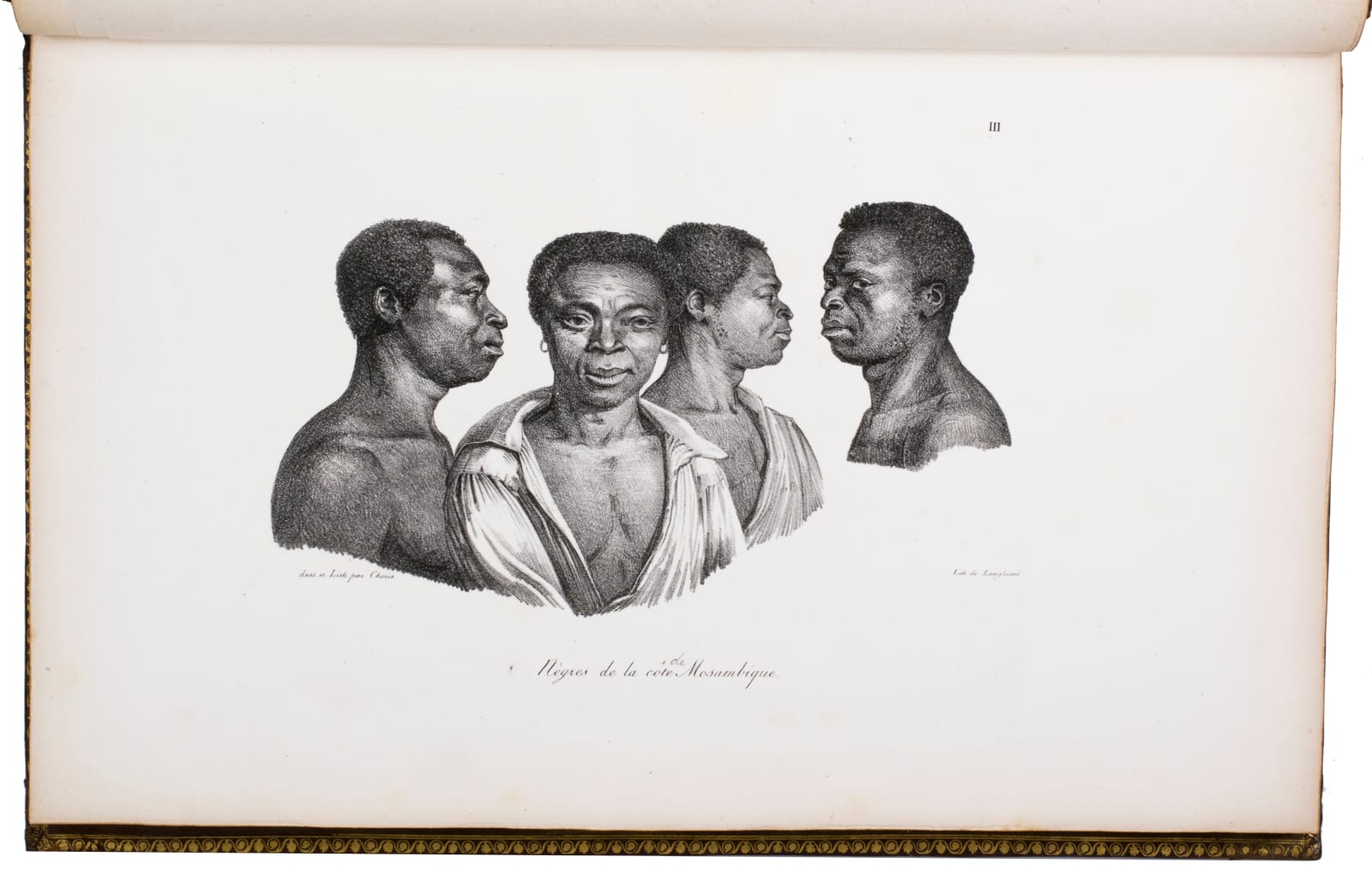 Choris, Louis, Voyage pittoresque autour du monde, avec des portraits de sauvages d'Amerique, d'Asia, d'Afrique et des iles du Grand Ocean; des paysages, des vues maritimes, et plusieurs objets d'histoire naturelle, 1820-1822. Paris. Firmin Didot.