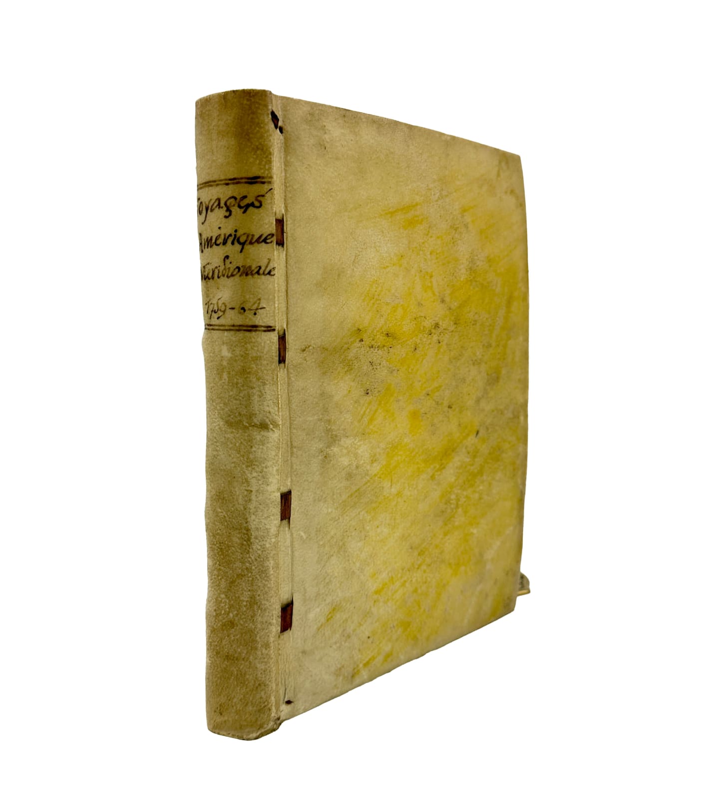 Quesnel, Jean, Relation d’un voyage à l’Amérique Méridionale fait pendant les années 1759, 1760, 1761, 1762, 1763, et 1764 par Jean Quesnel et redigée au Port Ste. Marie [i.e., Puerto de Santa Maria, Andalusia] l’année 1765, 1765. [Puerto de Santa Maria, Andalusia].