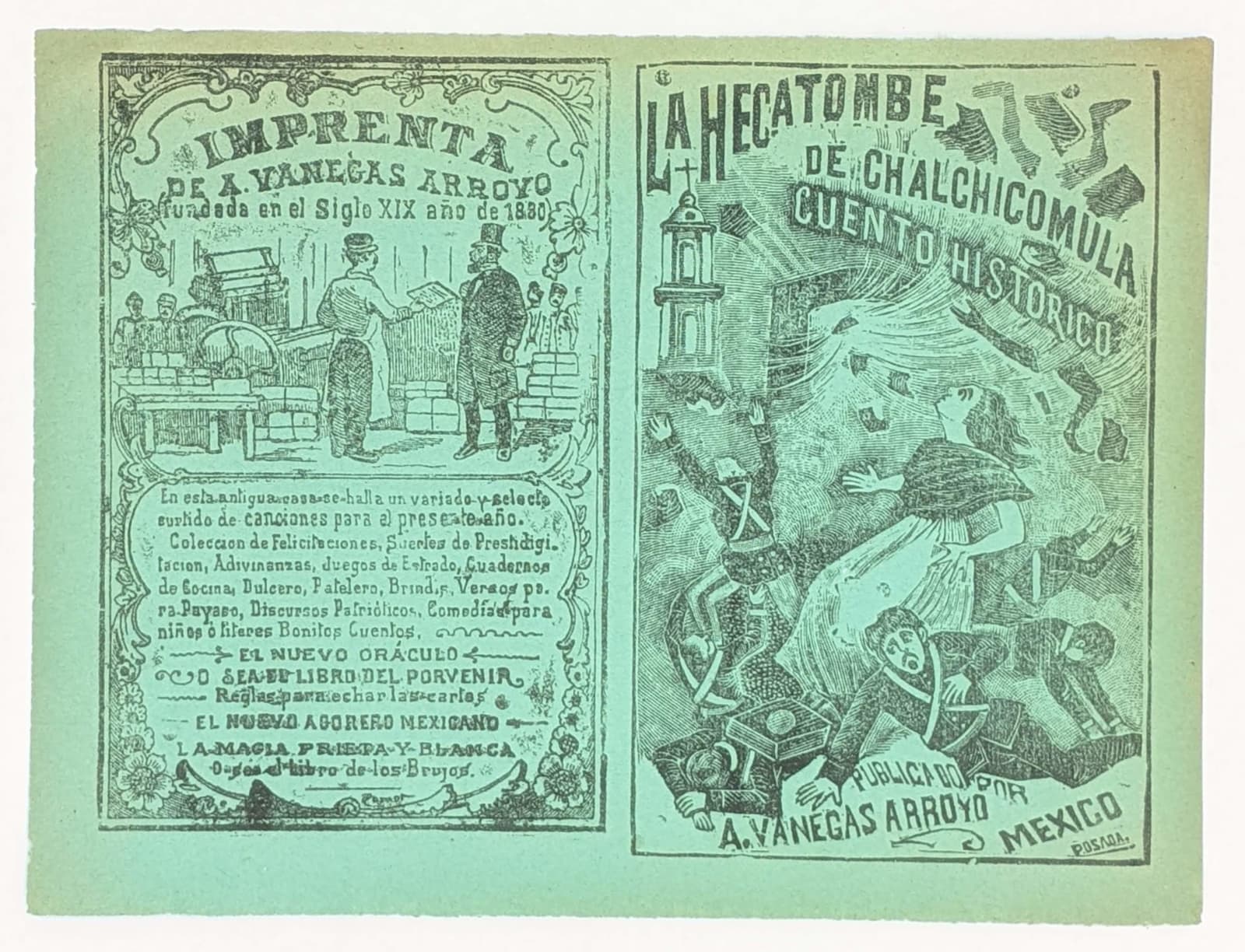Posada Aguilar, Jose Guadalupe, [Collection of 87 interesting prints by Guadalupe Posada], [c.1890-1918]. [Mexico]. Antonio Venegas Arroyo.