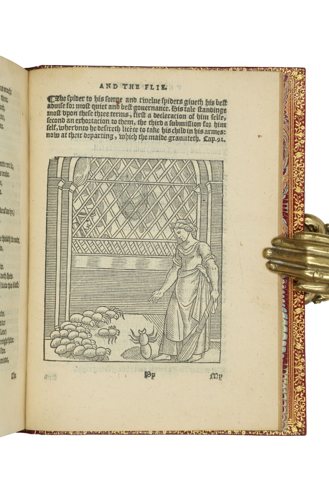 Heywood, John (1497? - 1578?), The Spider and the Flie. A parable of the Spider and the Flie, 1556. London. Flete Streete by Thomas Povvell.