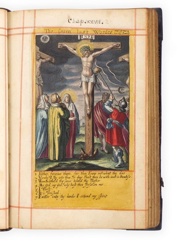 [Bible], The Holy Bible containing the Old Testament and the New, newly translated out of the original Tongues, 1660. London. Henry Hills and John Field.