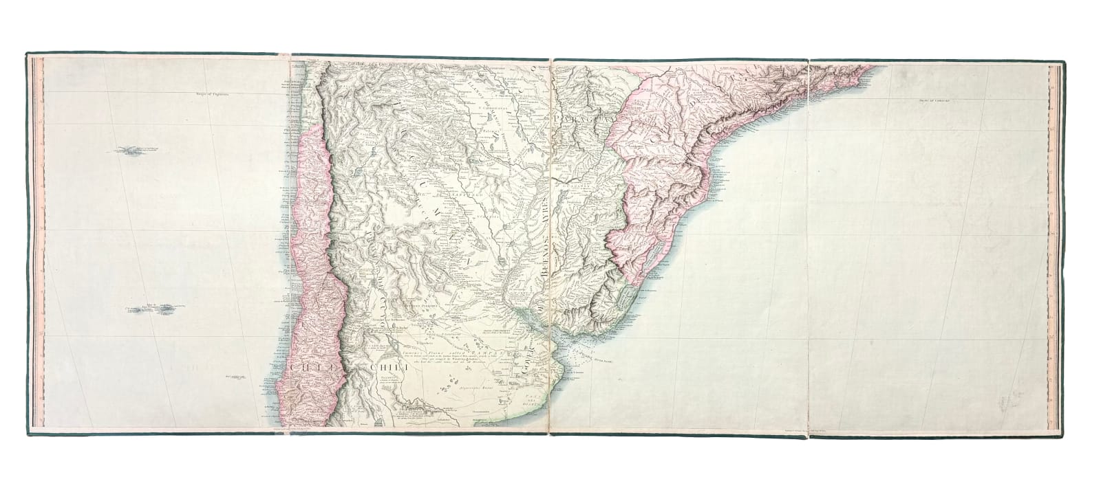 Rochette, Louis Stanislas D’Arcy de la, Colombia Prima or South America, In which it has been attempted to delineate the Extent of our Knowledge of that Continent William Faden Geographer to his Majesty and to His Royal Highness the Prince of Wales, London, 4th June 1807.