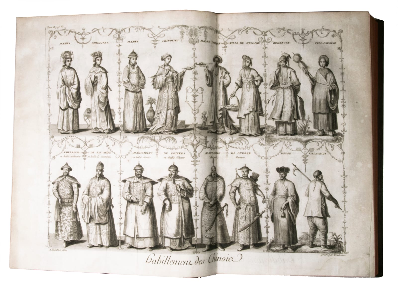 Halde, Jean-Baptiste du, Description géographique historique, chronologique, politique, et physique de l'Empire de la Chine et de la Tartarie Chinoise, enrichie des cartes générales et particulieres de ces pays, de la carte générale & des cartes particulieres du Thibet, & de la Corée, 1735. Paris. P.G. le Mercier.