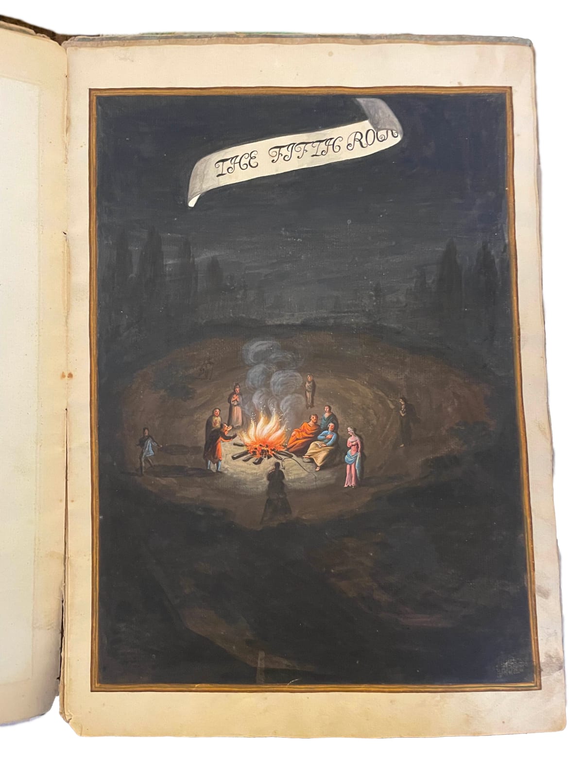 [Art] [English drawings] [Merswin, Rulman], A Representation of the Nine Rocks, S.a. [second half of the 18th century?]. [England].