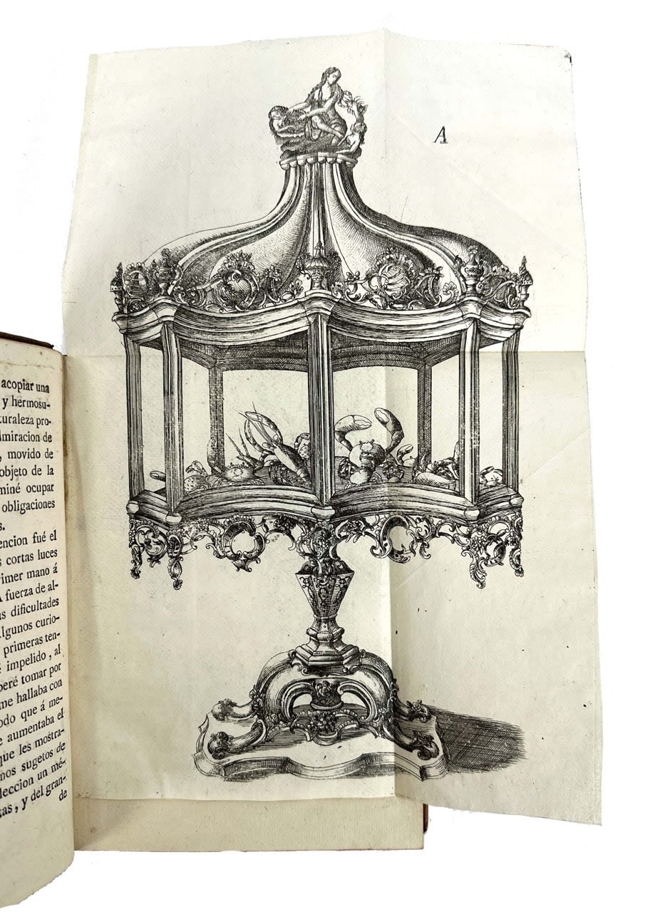 [Cuba; natural history] Antonio Parra, Descripción de diferentes piezas de Historia Natural de las mas del ramo marítimo representadas en setenta y cinco láminas, 1787. Habana. Imprenta de la Capitania General.