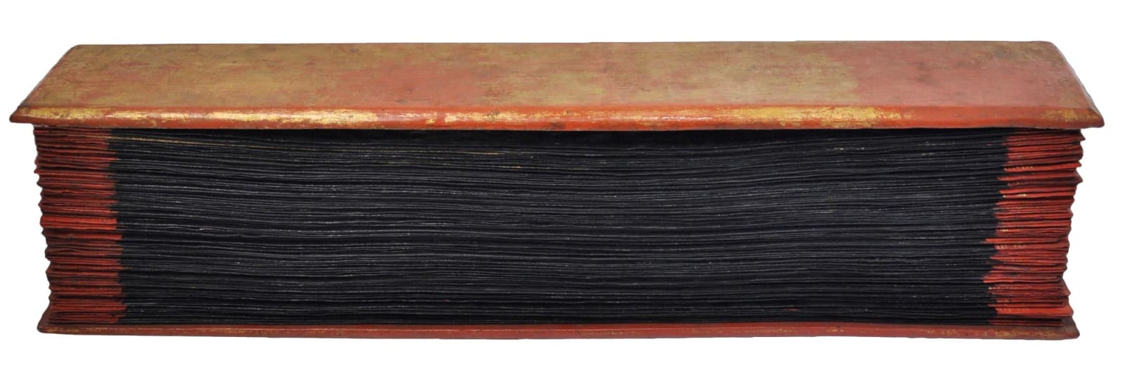 [Burmese manuscript - Buddhism], Sutta Vibhanga in manuscript chest, S.a. [ca. 1850 CE]. S.l. [Burma]