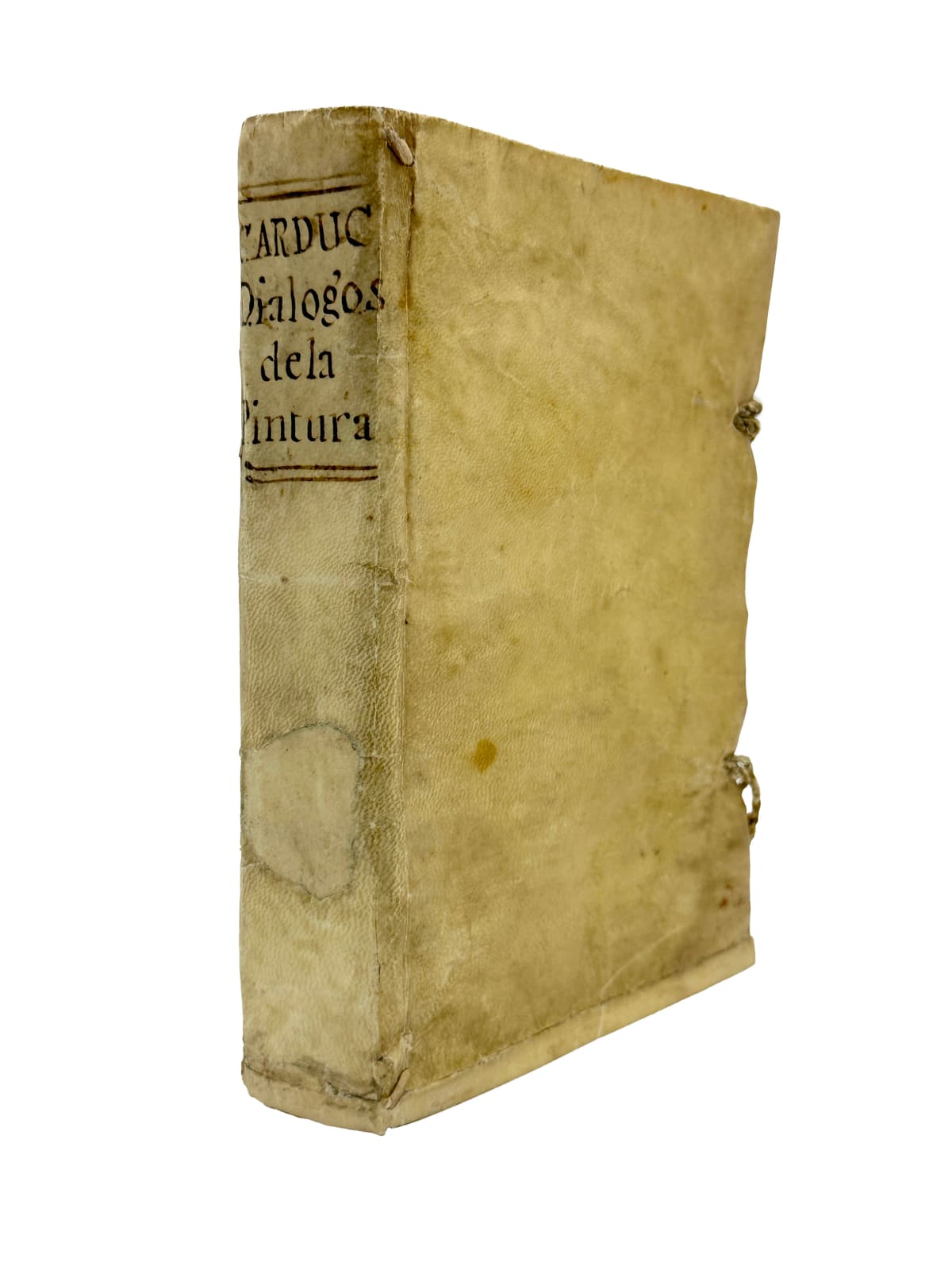 [Art] Carducho, Vincencio, Dialogo de la Pintura, su defensa, origen, essencia, definicion, modos y diferencias, al gran monarcha de las españas y nuevo mundo Don Felipe IIII por ... de la ilustre academia de la nobilissima ciudad de Florencia y pintor de su magestad catolica. Siguese a los dialogos informaciones y pareceres en fabor del arte, escritas por varones insignes en todas letras, 1633 [colophon 1634]. Madrid. Francisco Martinez.