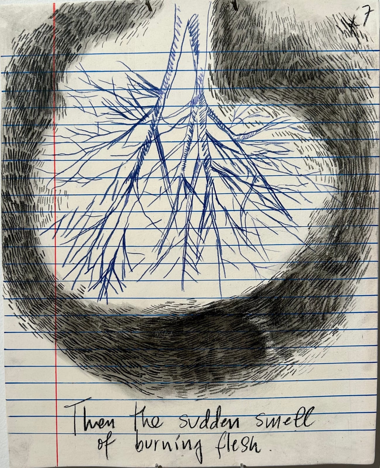 Priscilla Monge, Strange fruit (Then the sudden smell of burning flesh