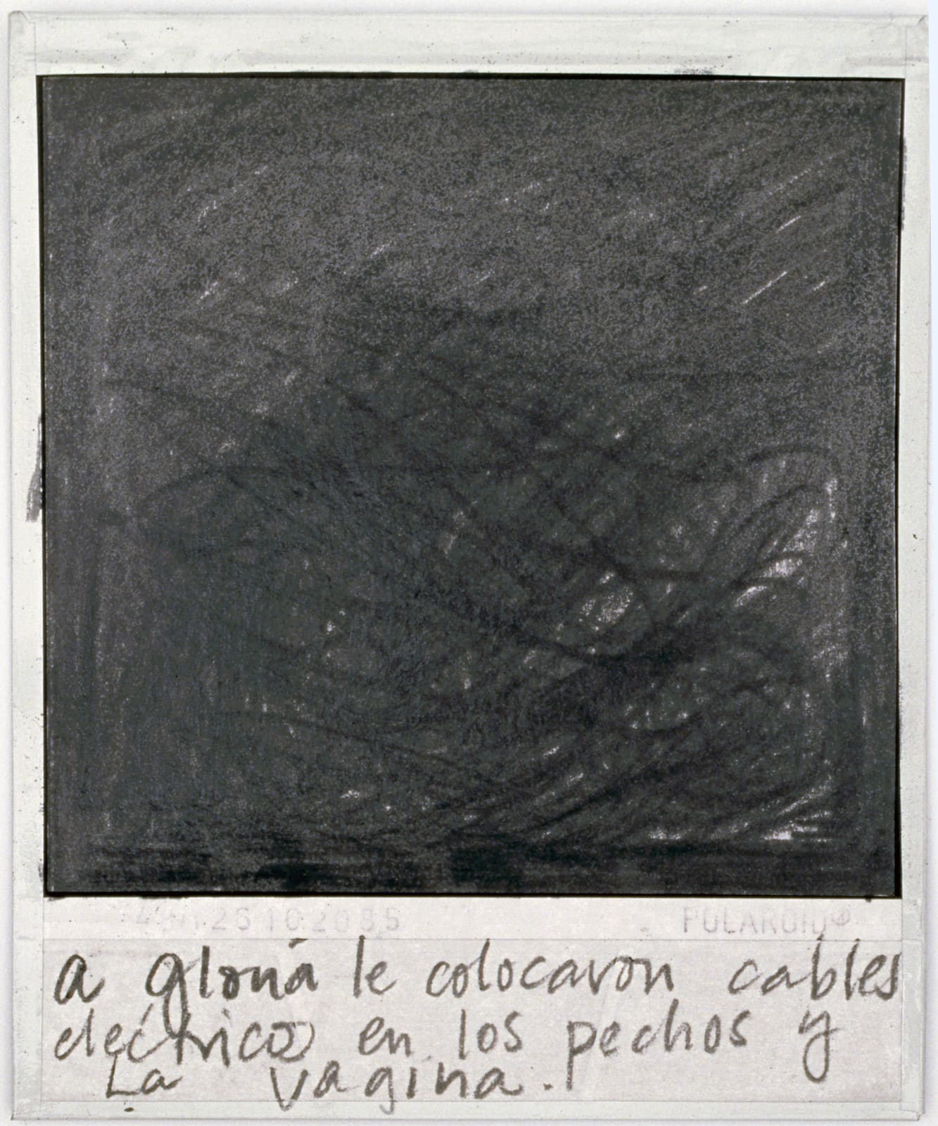 Priscilla Monge, Los malos paisajes (A Gloria le colocaron....), 2021