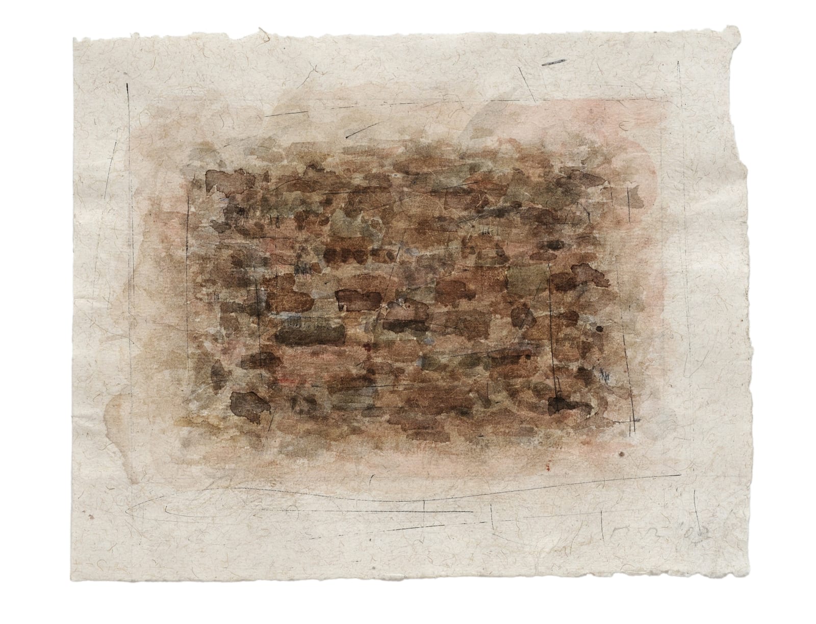 Raquel Rabinovich, When Silence Becomes Poetry 4: for George Quasha, 2016