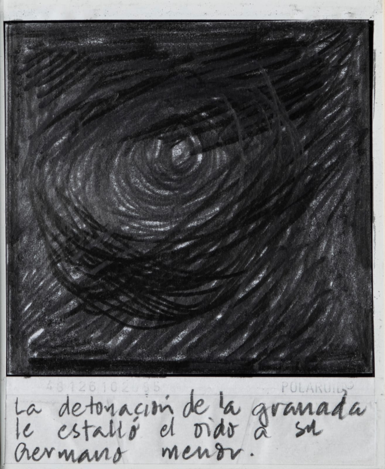 Priscilla Monge, Los malos paisajes (La detonación de la granada....), 2021