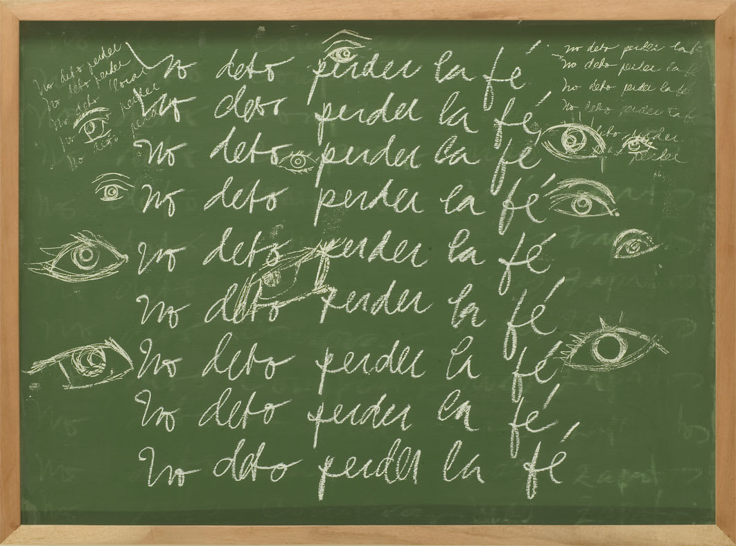 Priscilla Monge, From the Pensum series: No debo perder la fe, 2011