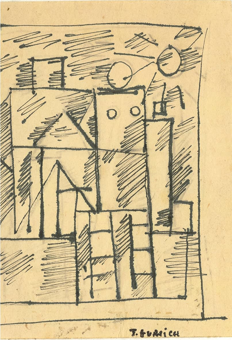 José Gurvich, Constructivo con pareja, 1948