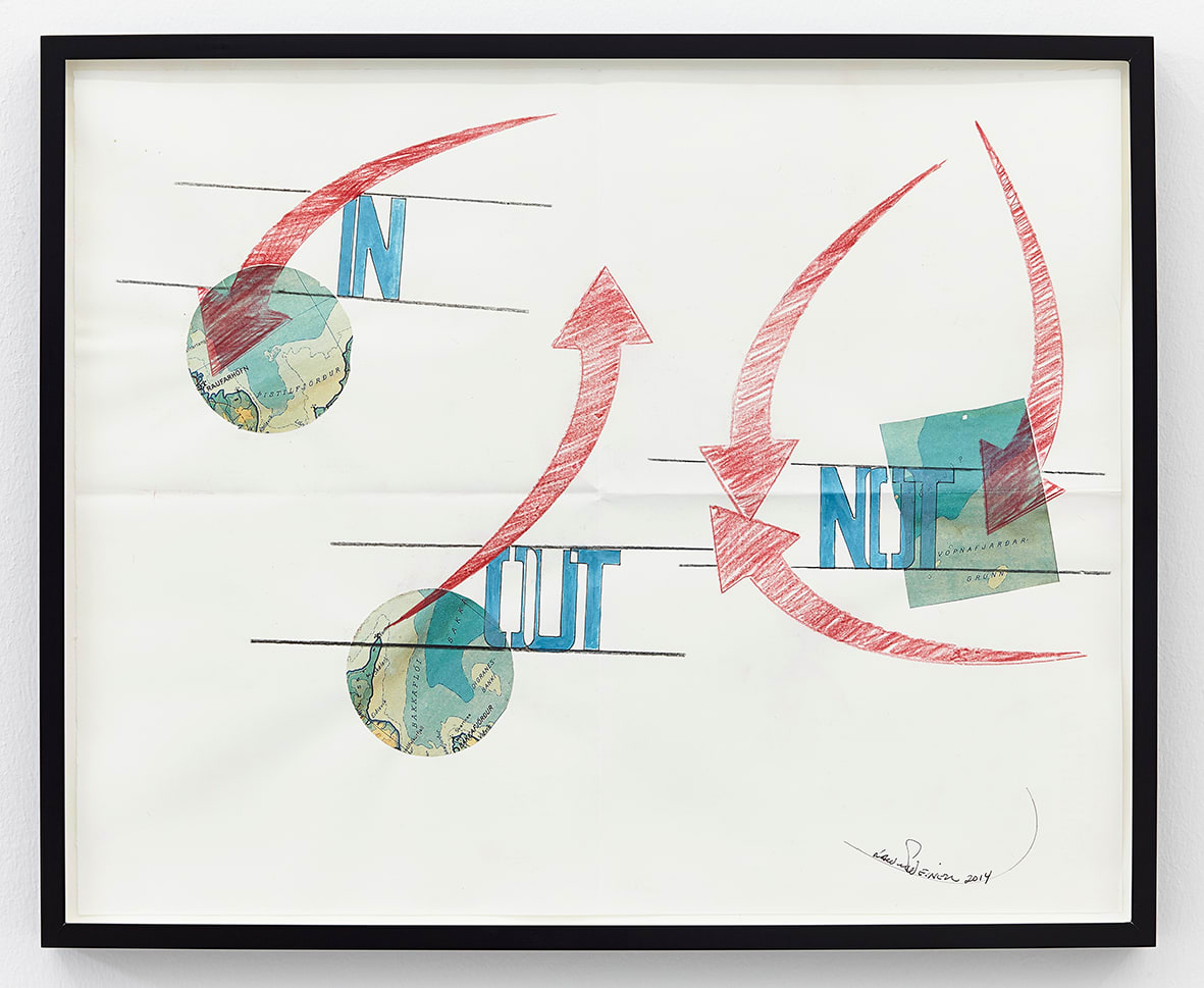 LAWRENCE WEINER, Out, 2014
