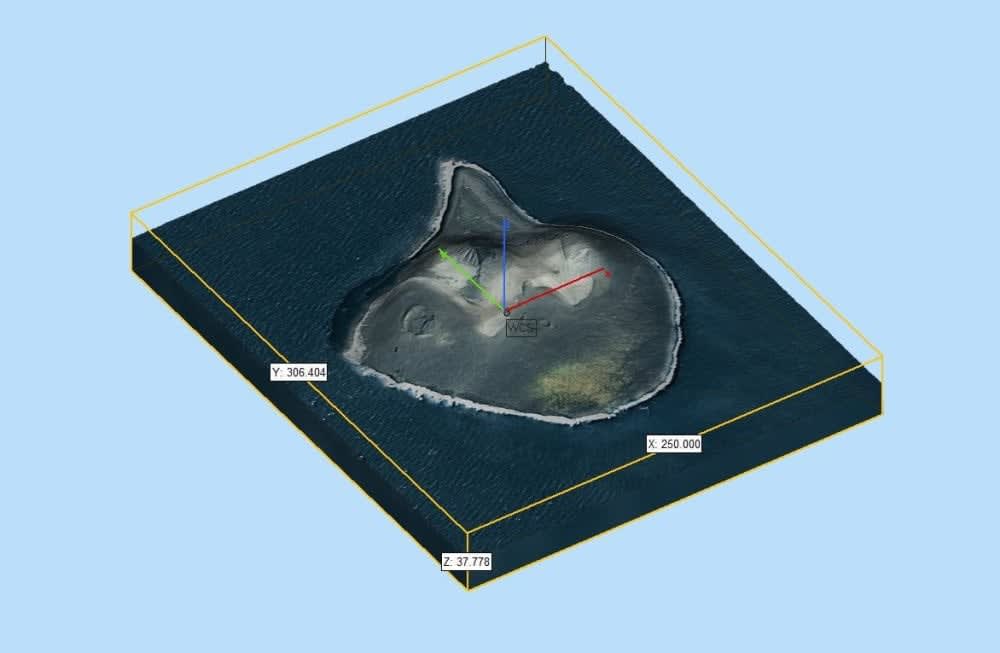 KARIN SANDER, Surtsey 1:8245, 2023