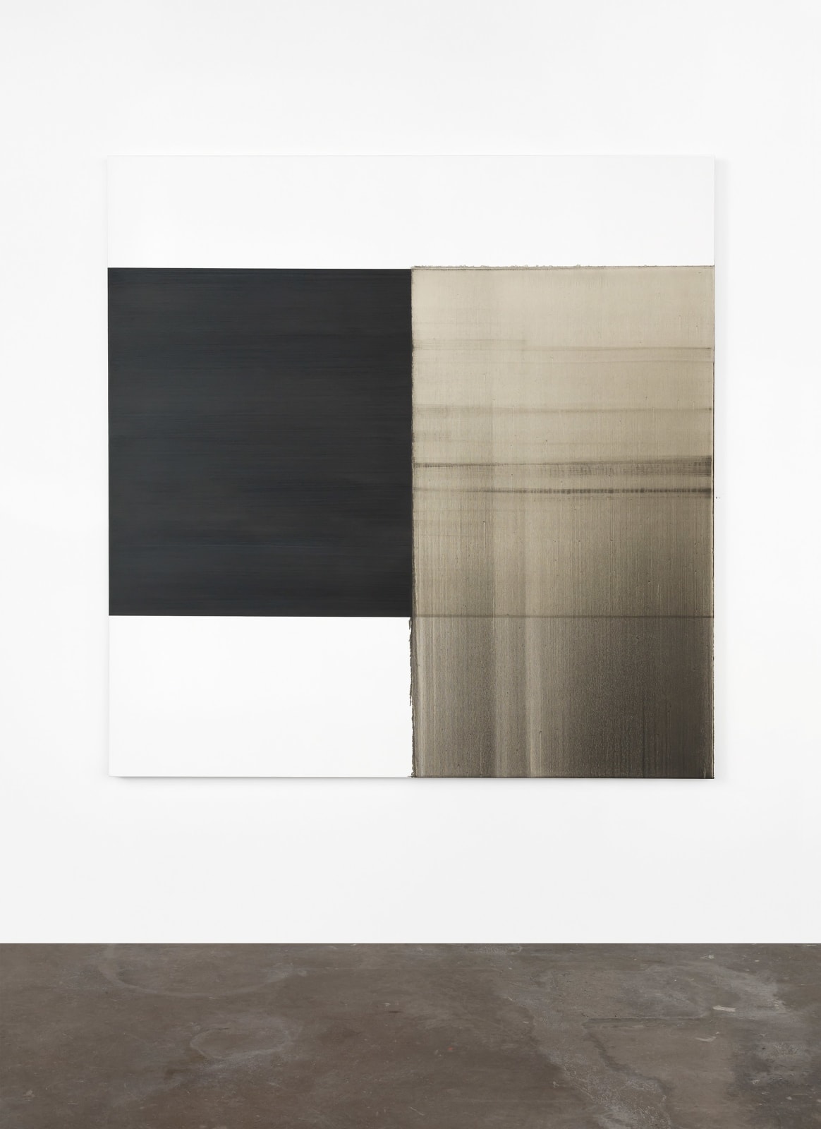 CALLUM INNES, Exposed Painting Asphalt, 2021