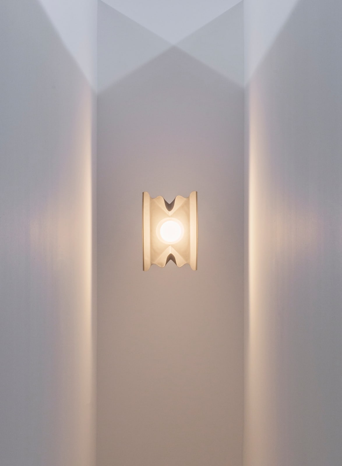 B. INGRID OLSON, Wall Condition: Lamp Channel, Three as One, 2023