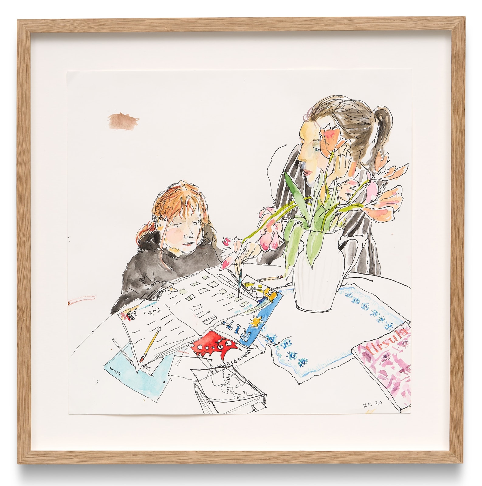 RAGNAR KJARTANSSON, Homework (Sólveig Katrín and Ingibjörg), 2020