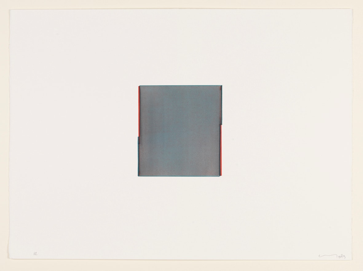 CALLUM INNES, Magenta Red / Helio Cerulean (no. 82.), 2013