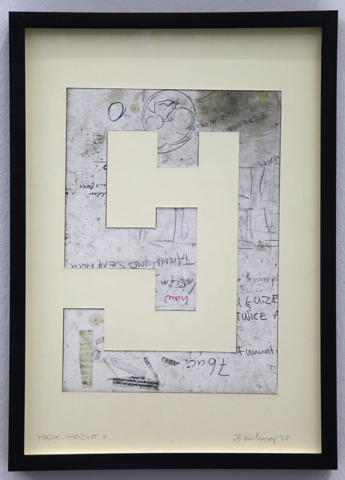 BIRGIR ANDRÉSSON, Mark-Imprint 3, 1992